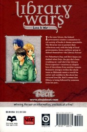 Verso de Library Wars: Love & War (2010) -6- Tome 6
