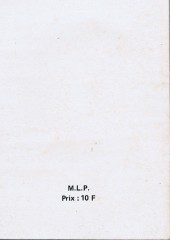 Verso de Janus Stark -Rec22- Album N°22 (du n°64 au n°66)