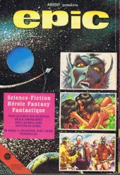 Verso de L'insolite (Arédit) -Rec7111- Album N°7111 (n°25 et Spectral n°21)