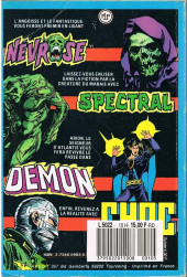 Verso de Névrose (2e série - Arédit- Comics DC Pocket puis Arédit DC) -Rec10- Album N°10 (n°15 et n°16)