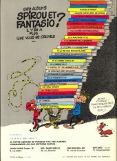 Verso de Spirou et Fantasio -12b1982- Le nid des Marsupilamis