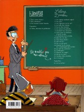Verso de L'instit Latouche -3- Pas touche à Saint Potache