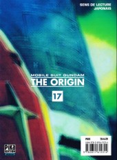 Verso de Mobile Suit Gundam - The Origin -17- Lalah - 1re partie