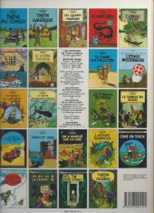 Verso de Tintin (Historique) -13C7 zéro- Les 7 boules de cristal
