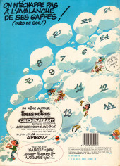 Verso de Gaston -10a1983/07- Le géant de la gaffe