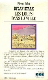 Verso de (AUT) Blanc-Dumont -1981- Dylan stark - les loups dans la ville