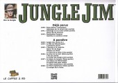 Verso de Jungle Jim (Jim la jungle) -1942- 1942 - Destination Panama - Guérilla en Extrême-Orient