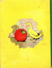 Verso de (AUT) Rabier - Les aventures d'une souris verte