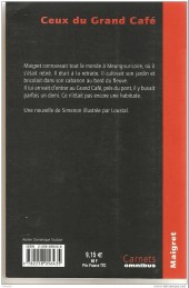 Verso de (AUT) Loustal - Ceux du Grand Café