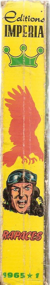 Verso de Rapaces (Impéria) -Rec10- Collection reliée N°10 (du n°73 au n°80)