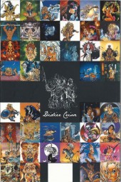 Verso de (AUT) Crisse -15- Didier Crisse - Libro de Bocetos