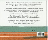 Verso de Illustré (Le Petit) (La Sirène / Soleil Productions / Elcy) - Le Tennis illustré de A à Z