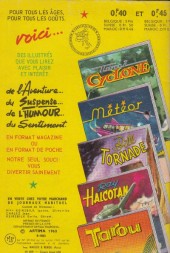Verso de Ray Halcotan (Artima) -39- Une jeune fille intrépide