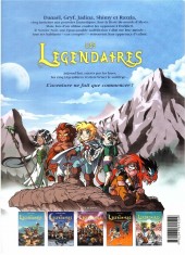 Verso de Les légendaires -1a2006/01- La pierre de Jovénia
