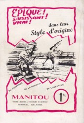 Verso de Le journal de l'aventure (2e Série - Lutèce) -3- L'homme qui voulait mourir