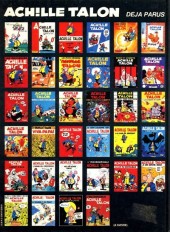 Verso de Achille Talon -21b1984- Ma vie à moi