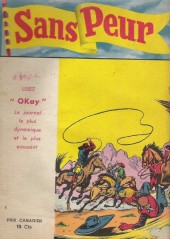 Verso de Sans peur (Société d'Éditions Générales) -100- Indianapolis