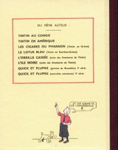 Verso de Tintin - Pastiches, parodies & pirates -PIR- Tintin au pays des soviets