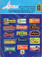 Verso de Mambo (Arédit - 1re série) -38- L'homme que j'aime