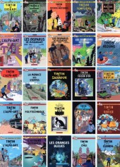 Verso de Tintin - Pastiches, parodies & pirates - le triangle du diamant vert