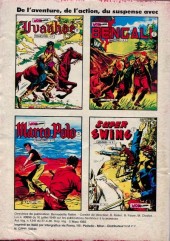 Verso de Lancelot (Aventures et Voyages) -134- Le frelon de Cheddar