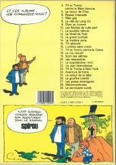 Verso de Tif et Tondu -28a1983- Métamorphoses