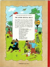 Verso de Tintin (The Adventures of) -13a1965- The Seven Crystal Balls