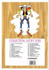 Verso de Lucky Luke -22Ind2015- Les Dalton dans le blizzard