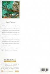 Verso de Sans Pardon - Tome ES