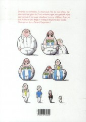 Verso de Gérard Depardieu - Gérard Depardieu - Le biopic en BD