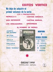 Verso de Patrulla-X Vol 1 (Vértice) -9- Contra Dominus y Lucifer