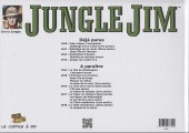 Verso de Jungle Jim (Jim la jungle) -1943- Strips hebdomadaires 1943