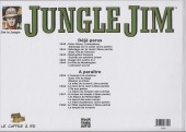 Verso de Jungle Jim (Jim la jungle) -1944- Strips hebdomadaires 1944
