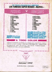 Verso de Super Heroes presenta (Vol. 1) -1- WARLOCK: el dia del proféta