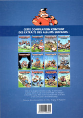 Verso de Les rugbymen -PUB-  Le Best Of