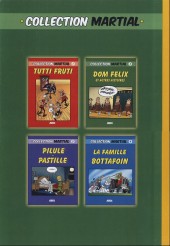 Verso de Collection Martial (ABDL) -2- Dom Félix et autres histoires