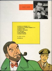 Verso de Blake et Mortimer (Les aventures de) (Historique) -5e1974'- La marque jaune