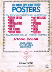 Verso de La masa Vol. 1 (Vértice - 1970) -27- Holocausto dentro de un átomo