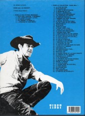 Verso de Chick Bill -24b24b1986- L'énigmatique Tibet