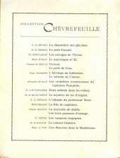 Verso de (AUT) Craenhals -1954- L'odyssée du professeur Moor