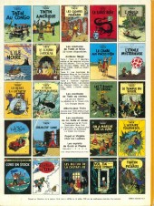 Verso de Tintin (Historique) -13C3ter- Les 7 boules de cristal