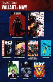 Verso de Free Comic Book Day 2015 - Valiant 25th Anniversary Special