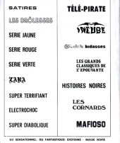 Verso de Mafioso -Rec14- Album N°14 (du n°29 au n°30)