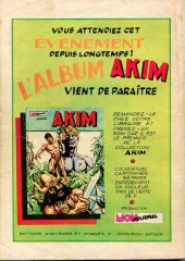 Verso de Akim (1re série - Aventures et Voyages) -368- Le feu éternel