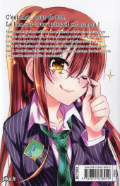 Verso de Love Mission -13- Tome 13