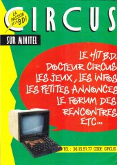 Verso de (DOC) Glenat editions -Cat1986- Glénat - 1986 - Catalogue