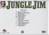 Verso de Jungle Jim (Jim la jungle) -1948- Strips hebdomadaires 1948