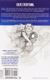 Verso de Fantastic Four Vol.3 (1998) -INT1- Fantastic Four by Jonathan Hickman - Vol. 1