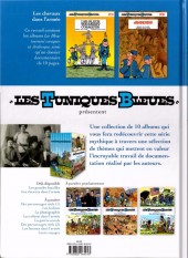 Verso de Les tuniques Bleues présentent -2- Les chevaux dans l'armée