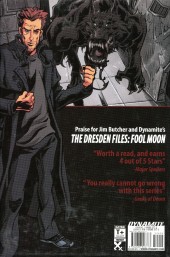 Verso de Jim Butcher's The Dresden Files: Fool Moon (2011) -INT02- Fool Moon volume two
